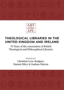 Book cover showing the ABTAPL logo and many religious symbols.